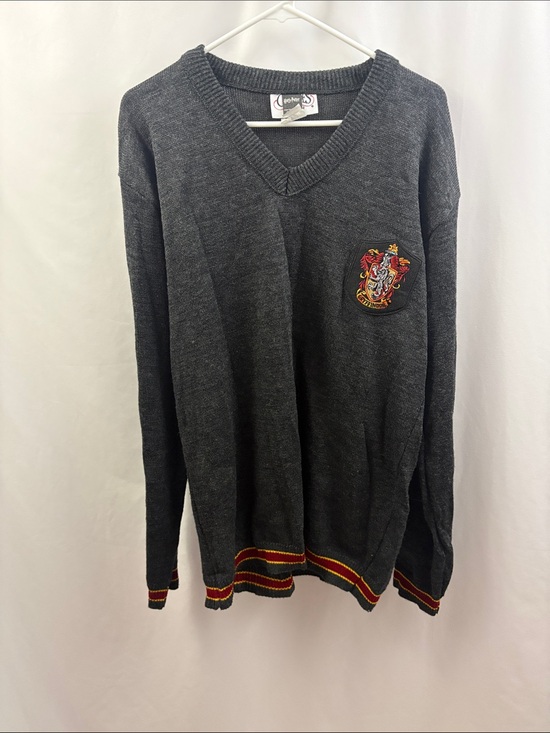 Harry Potter Other - Harry‎ Potter Gryffindor Sweater V-Neck Pullover Knit Collegiate Adult X-Large
